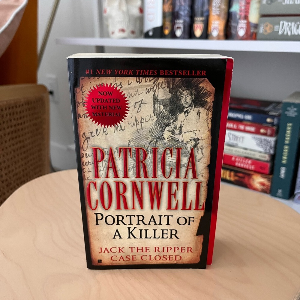 3/$20 📚 Patricia Cornwell 'Portrait of a Killer' Book